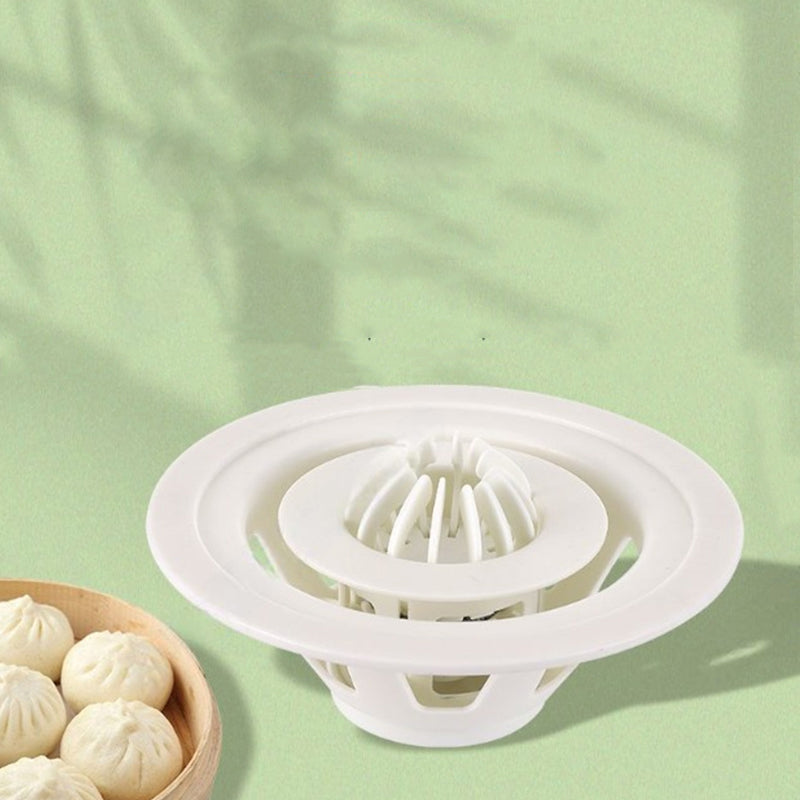 Flower-shaped bun and pastry machine