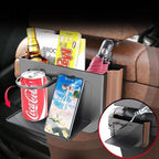 Auto-hanging foldable container