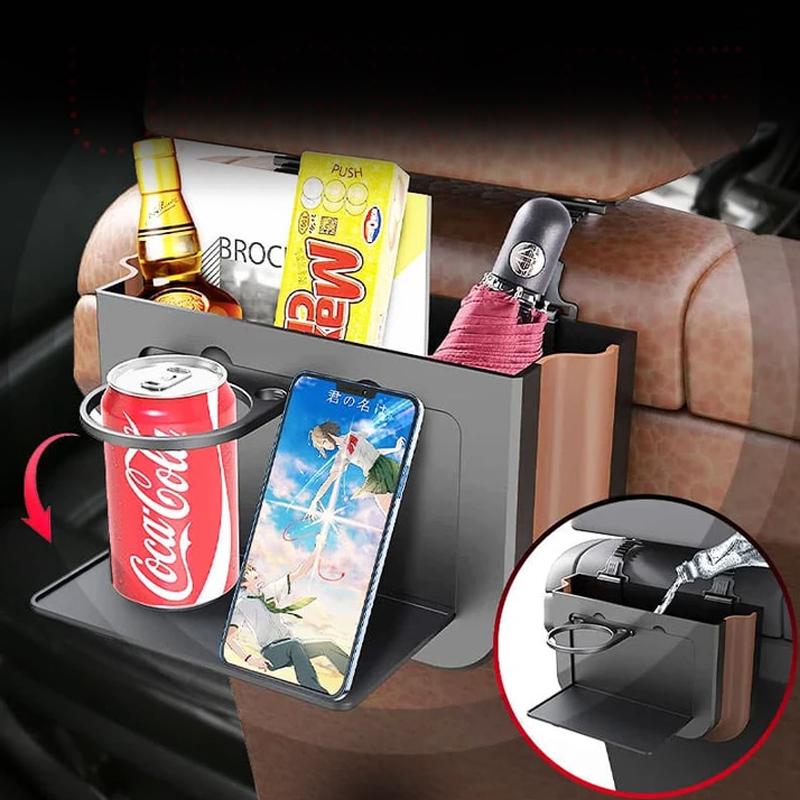Auto-hanging foldable container