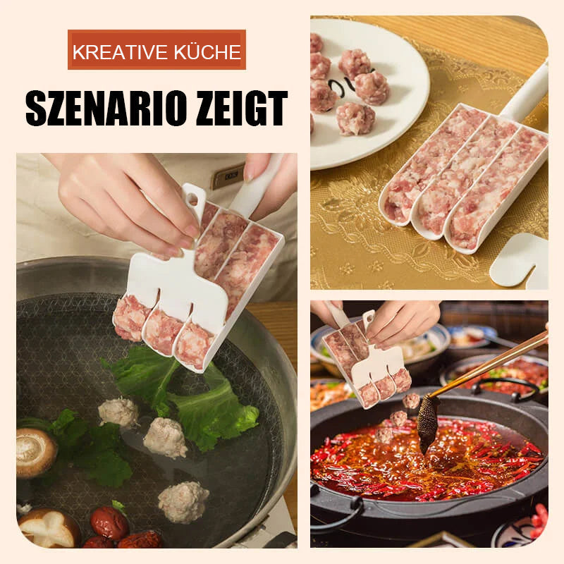 Creative Kitchen Triple Meatball Maker