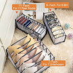 Underwear Storage Compartment Box