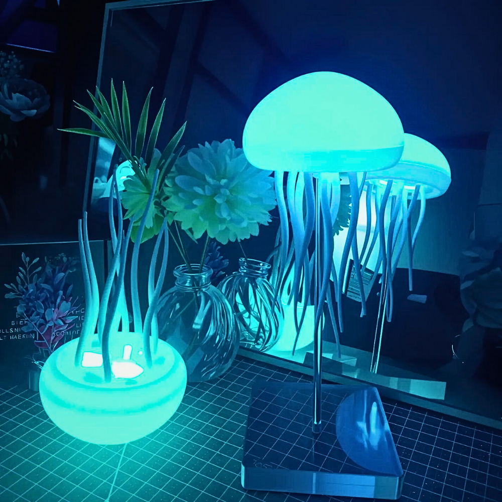 Jellyfish lamp