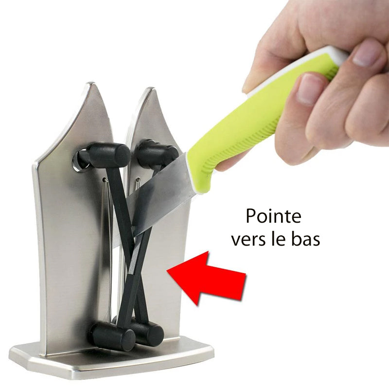 Professional knife sharpener made of steel