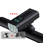 5000 Lumen USB Rechargeable Bike Light with Mounts