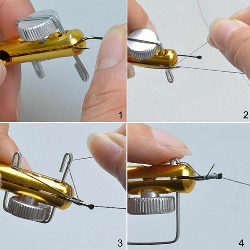 Quick Fishing Knot Tying Tool