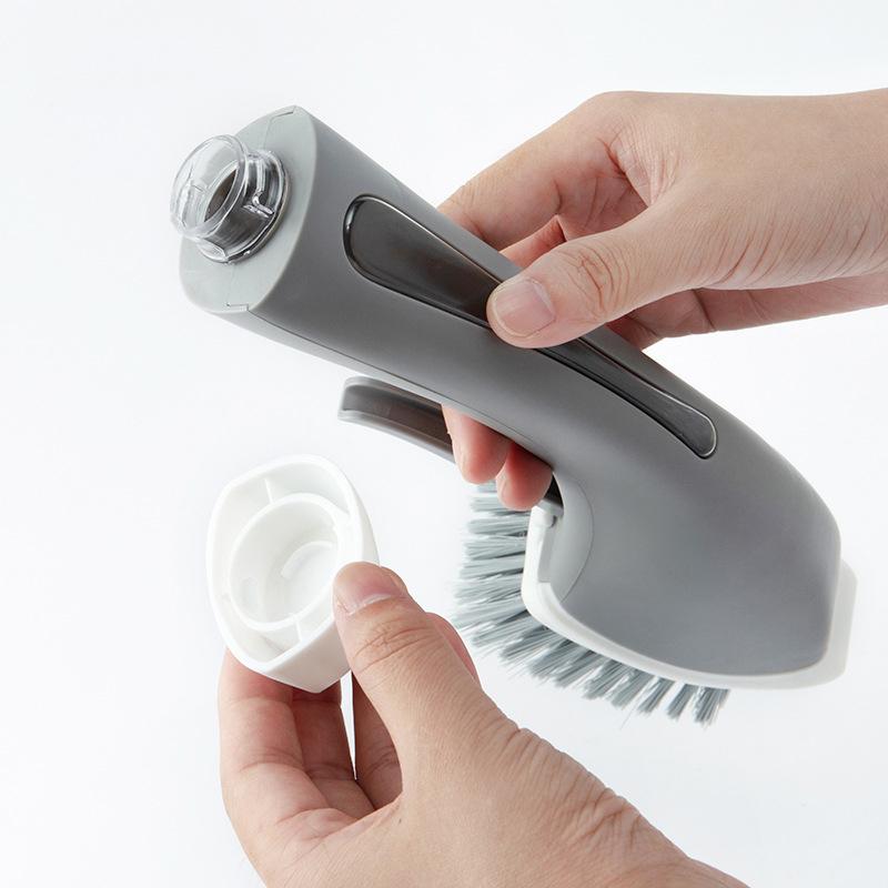 Cleaning brush with long handle