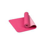 TPE Yoga Mat Non Slip Double Layer Exercise and Pilates Mat with Carry Bag
