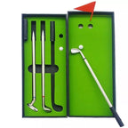 Golf gift with putting green