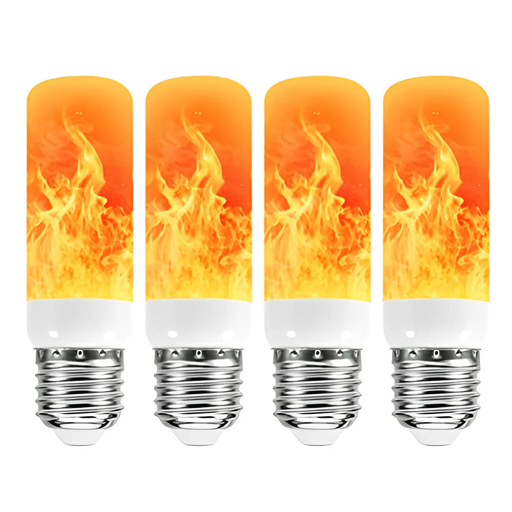 Flame Effect Lamp – 9W LED Light Bulb with Realistic Flame Glow