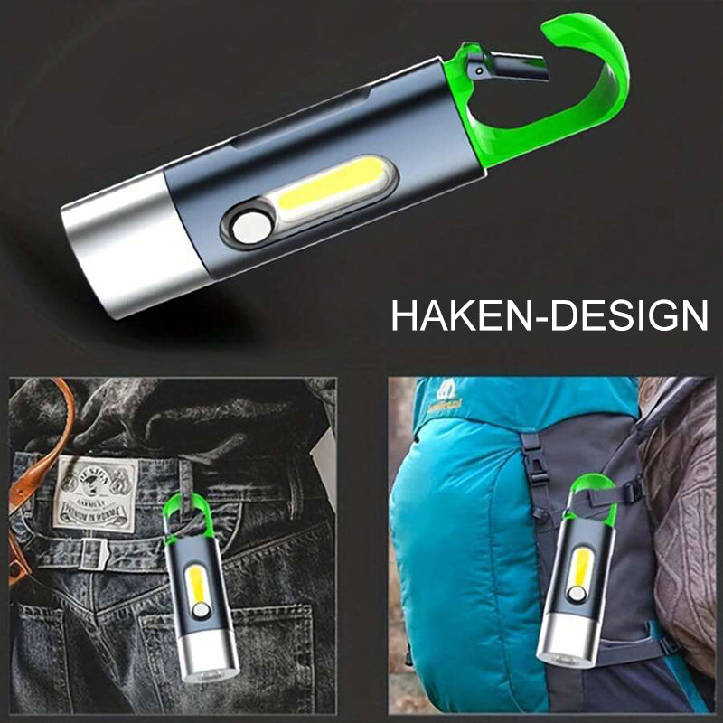 Multifunctional outdoor flashlight for adventures