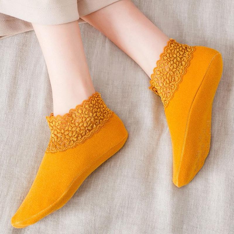 Winter New Fashion Lace Warm Socks