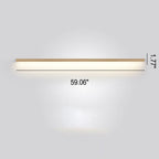 ZenBeam Japanese LED Wall Light | Solid Wood Design | Modern Accent Lighting