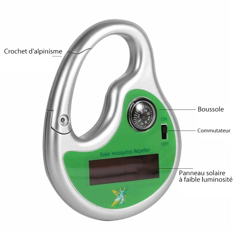 Ultrasonic Solar Mosquito Repellent