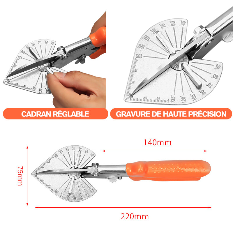 Multi-position adjustable cutting pliers