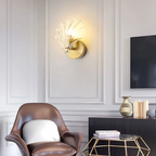Glass Shell Wall Lamp