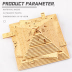 Wooden Assemble The Pyramid of Maya
