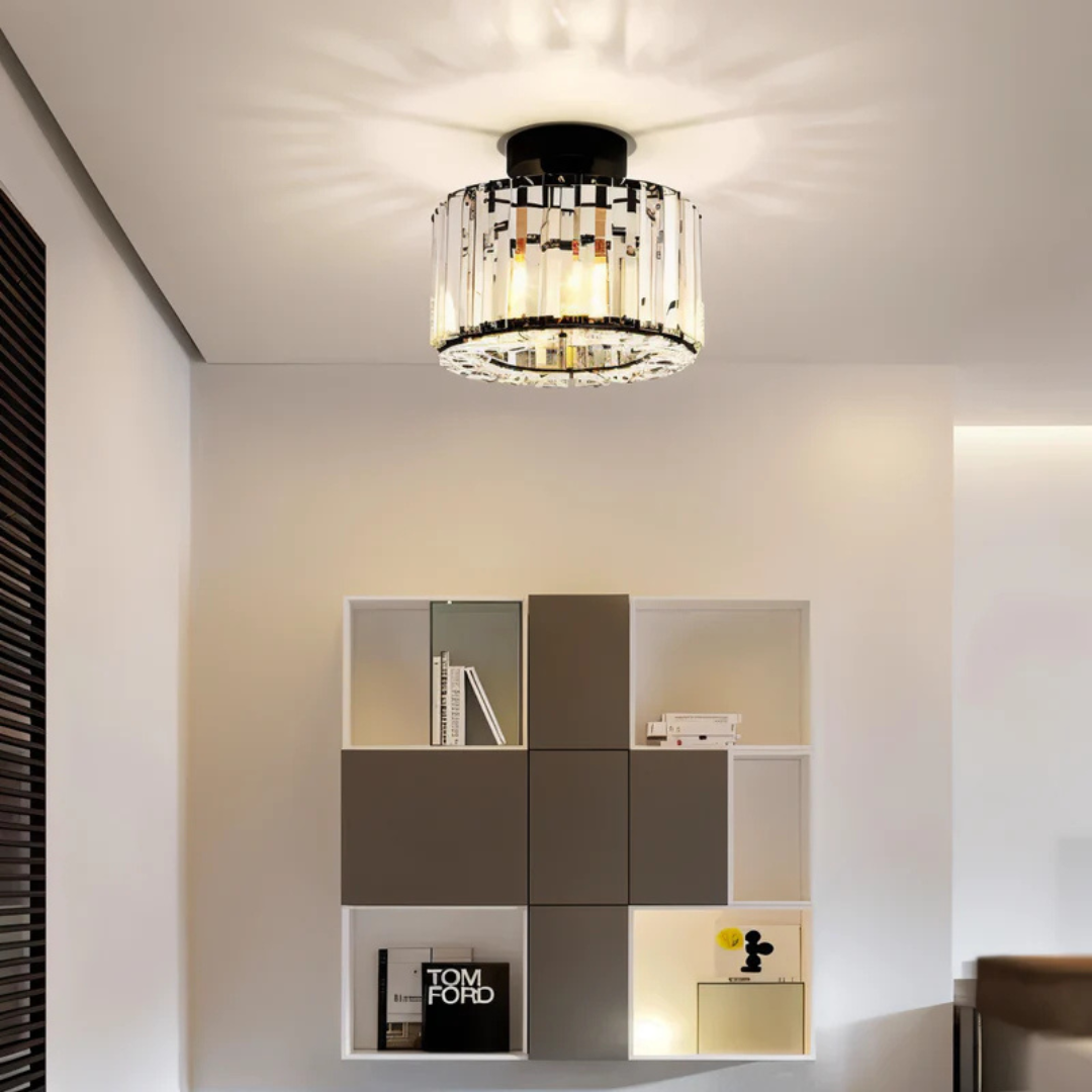 Luxury Crystal Ceiling Lamp | Radiant Ceiling Lighting