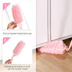 Foldable, washable electrostatic duster