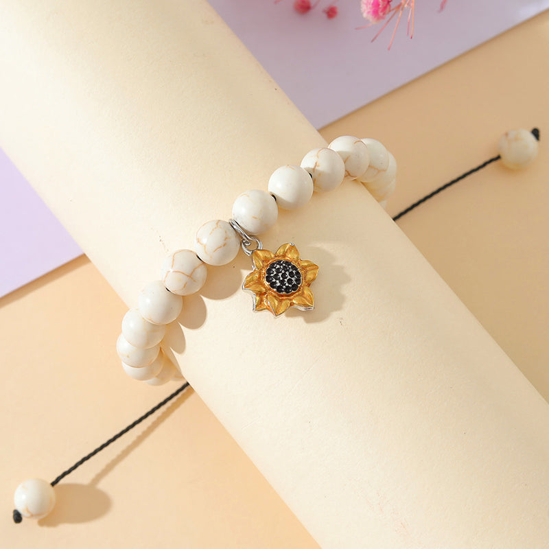 Sunflower Bracelet - "Back to School"