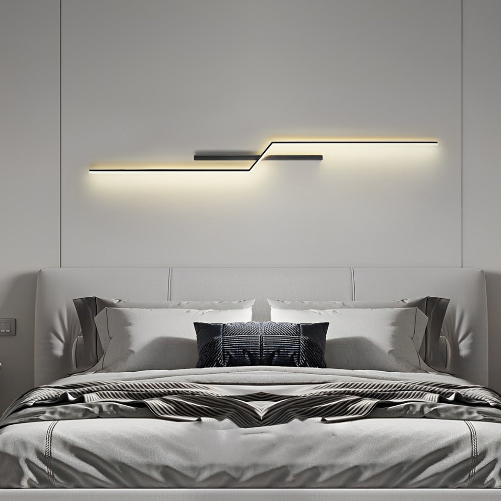 Lines Creative LED Modern Minimalist Wall Lamp Decorative Wall Lights Lighting