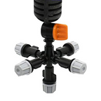 Rotatable Spray Nozzle with Multiple Spray Heads – Adjustable Irrigation for Garden Plants