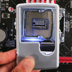LED Card Type Magnifying Glass for Reading