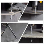 Efficient universal drilling tool (4 pieces)