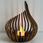 GlimmerDrop Candle Holder