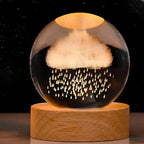 3D Engraved Crystal Ball - Celestia
