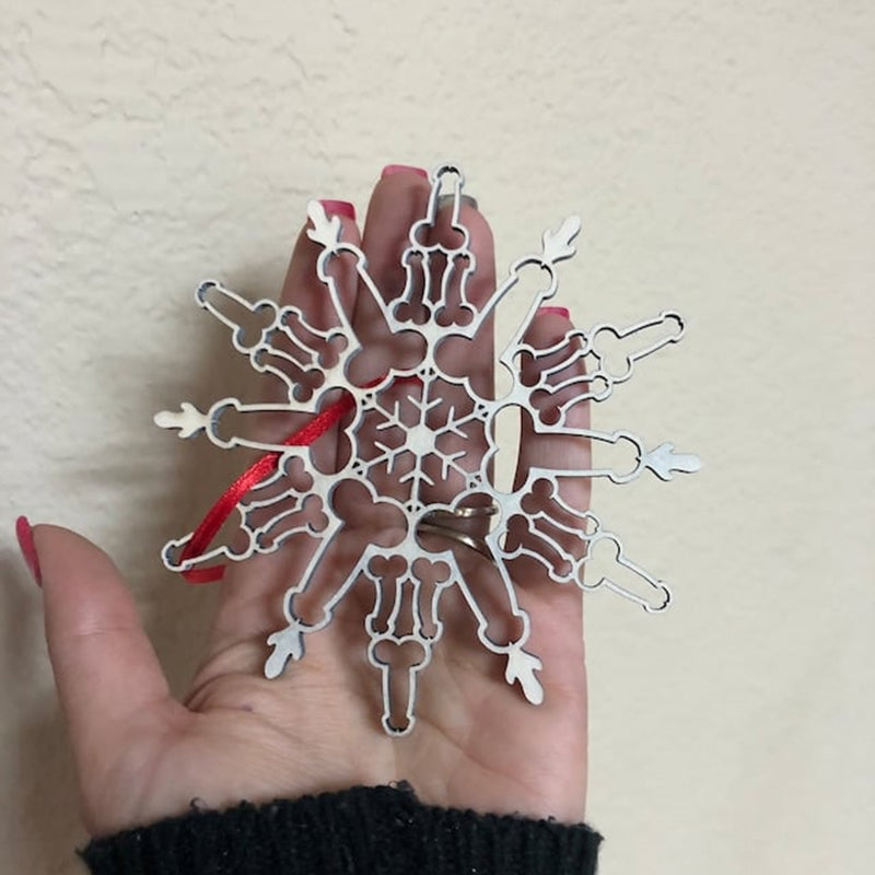 Funny Snowflake Ornaments