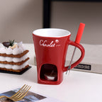 Multipurpose cup for heating and melting chocolate