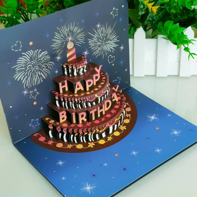 Pop up birthday card