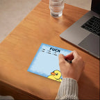 Funny Cheeky Duck Sticky Notes