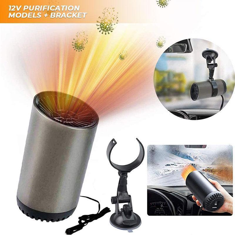Fast heating cup shape car heater
