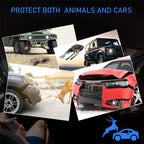 Ultrasonic deer warning signal whistle device for car