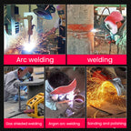 Automatic variable photoelectric welding glasses