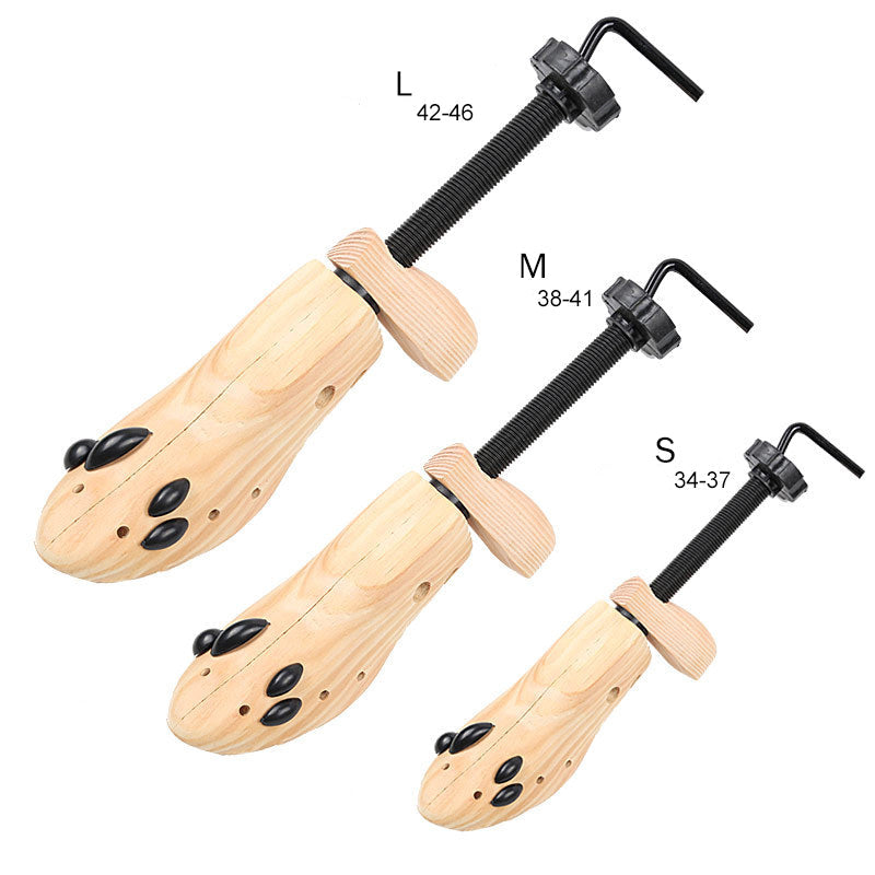 Adjustable Luxury Shoe Stretcher – Wood Comfort Adjustment Aid