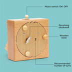 Handmade Wooden Rotating Music Boxes