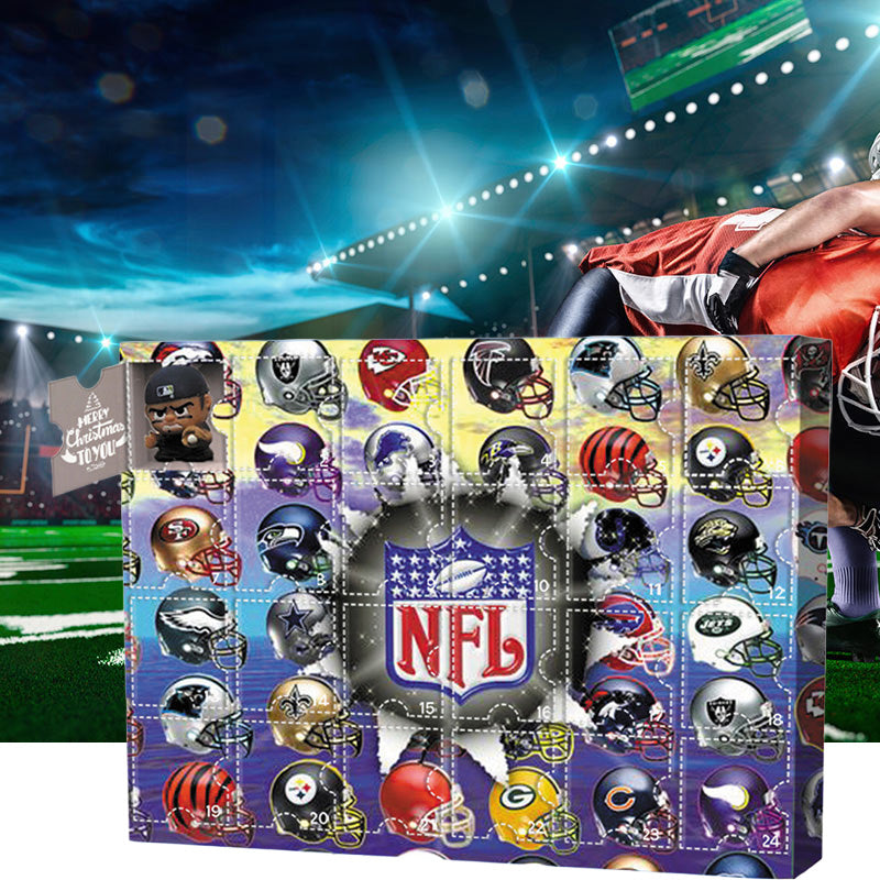 TouchdownBox – NFL Adventskalender 2025 met 24 Verrassingen