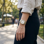 Stainless Steel Wristwatch | Classic Design