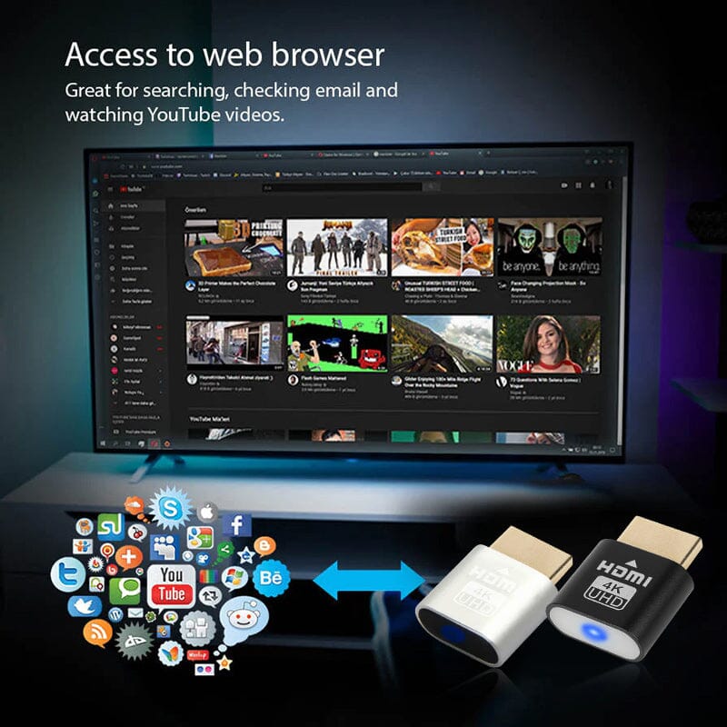TV Streaming Device - Receive all channels for free - No monthly fees