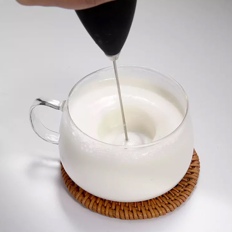 Electric Mini Milk Frother Made of Stainless Steel