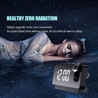 Digital Projection Alarm Clock with 180-Degree Projector