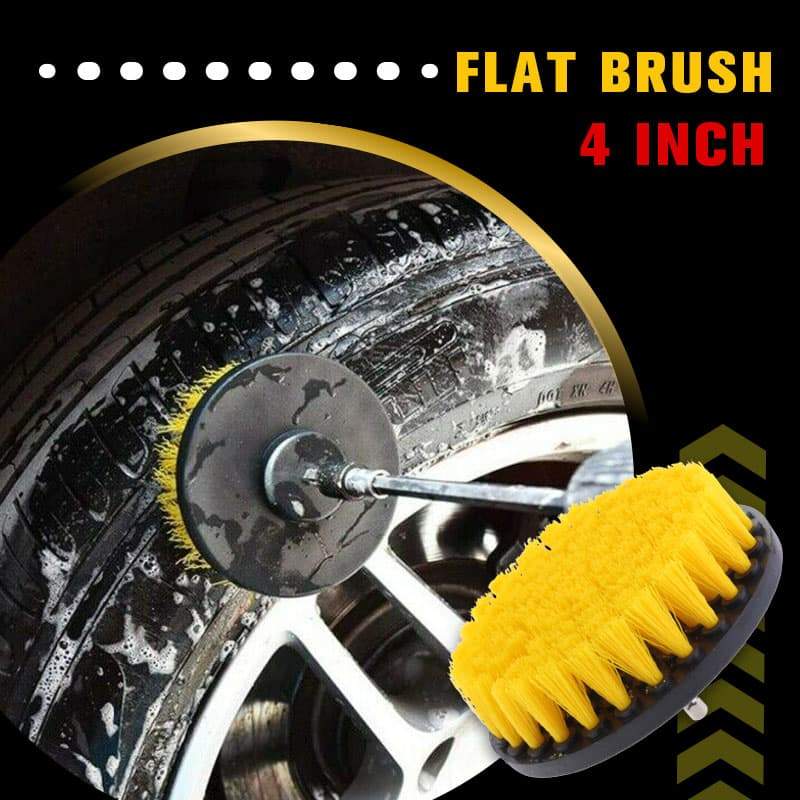 Electric drill brush