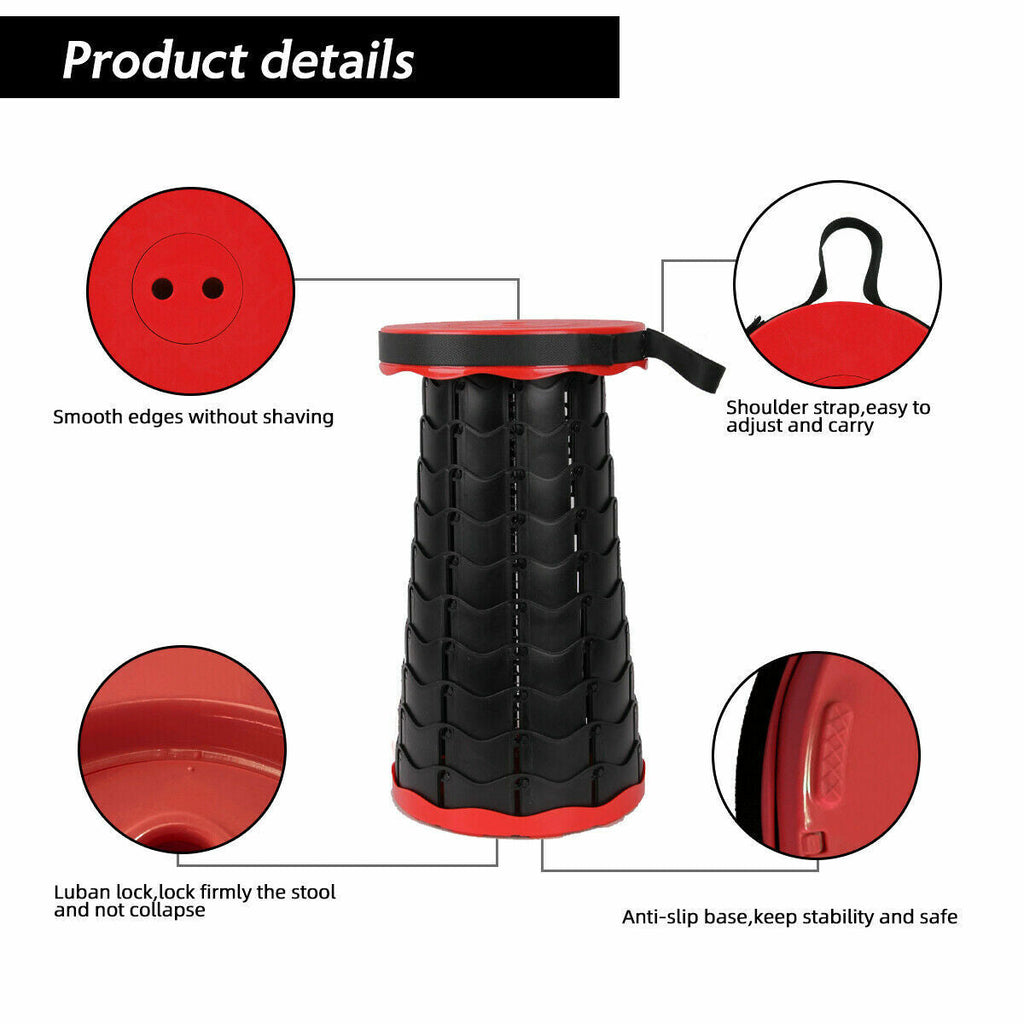 Outdoor extendable folding chair