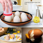 Mini Egg Cooker, Set with 6 Parts