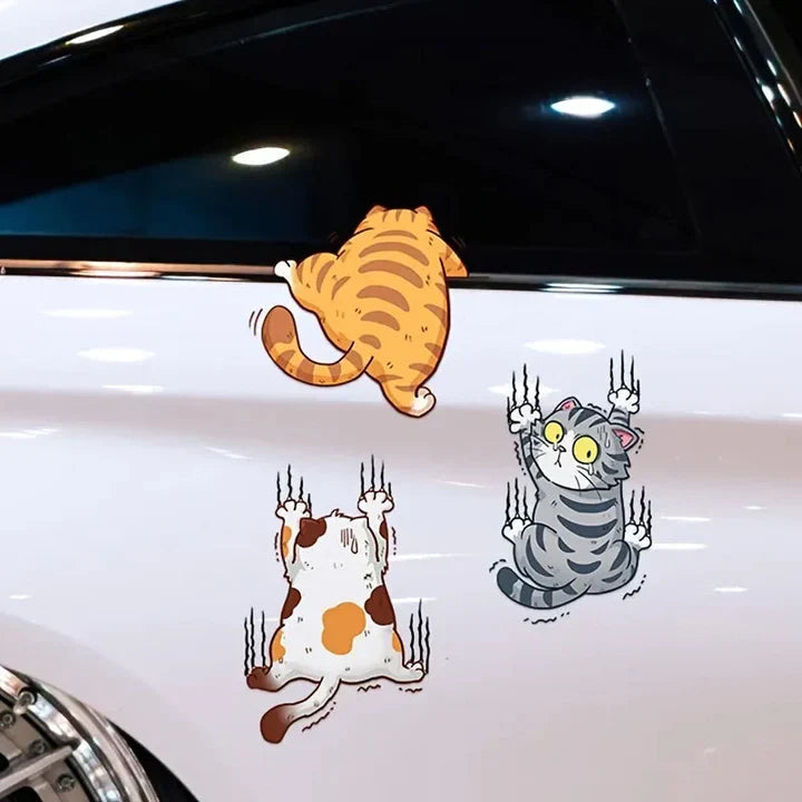 Cute Cat Cartoon Stickers Car Stickers