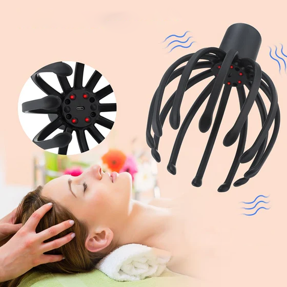 Octopus Head Massager