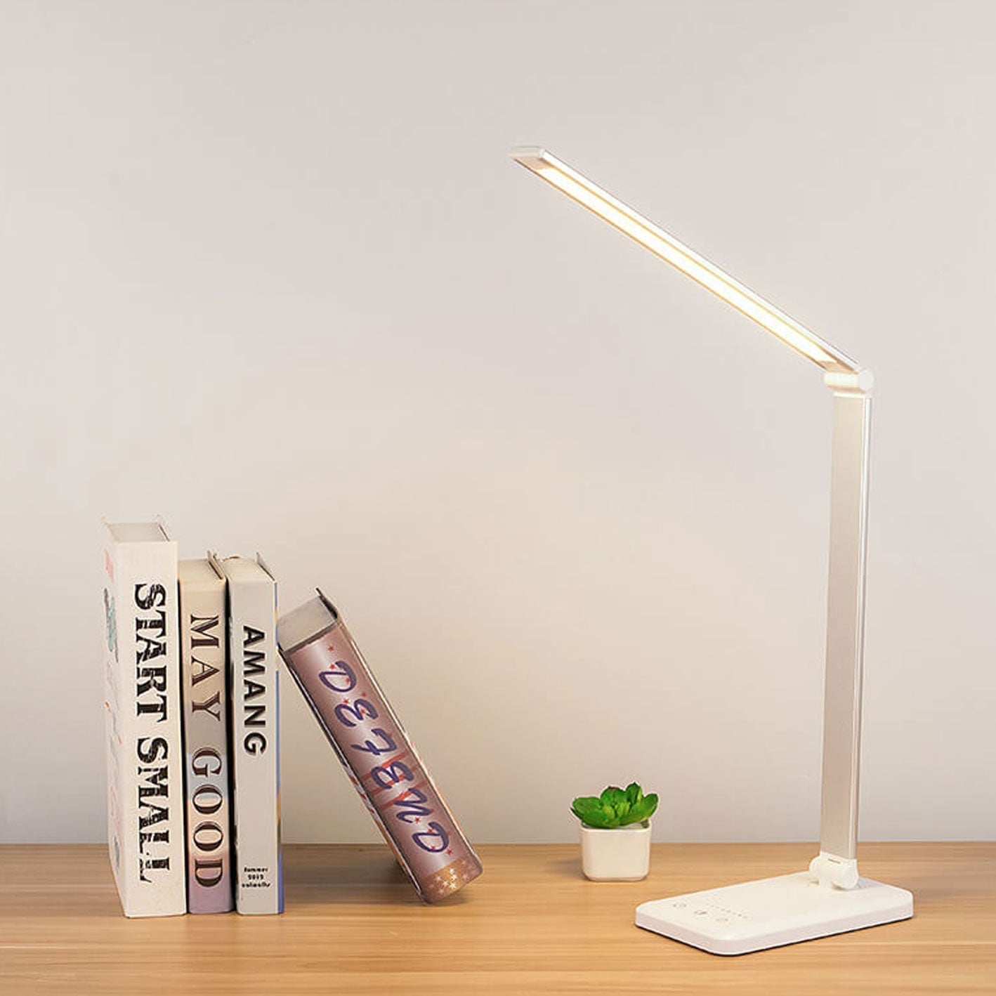 Nordic Creative Foldable Touch Dimmable LED Desk Lamp