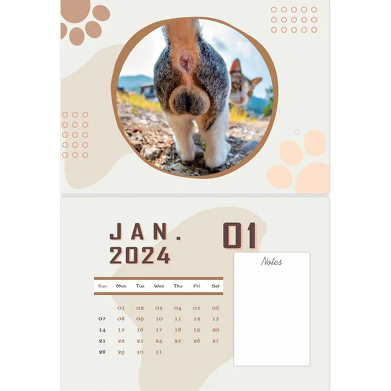 Funniest Calendar of the Century | "Artistic Expression" by furry Friends